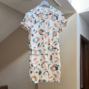 Rachel Zoe Pastel Floral linen Mini Dress